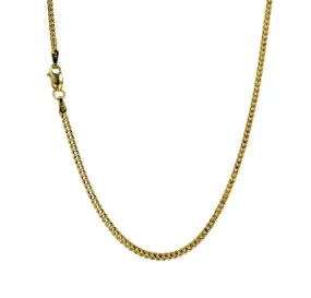 10k Yellow Gold Franco Chain 1.5mm x 20inch  - 226352