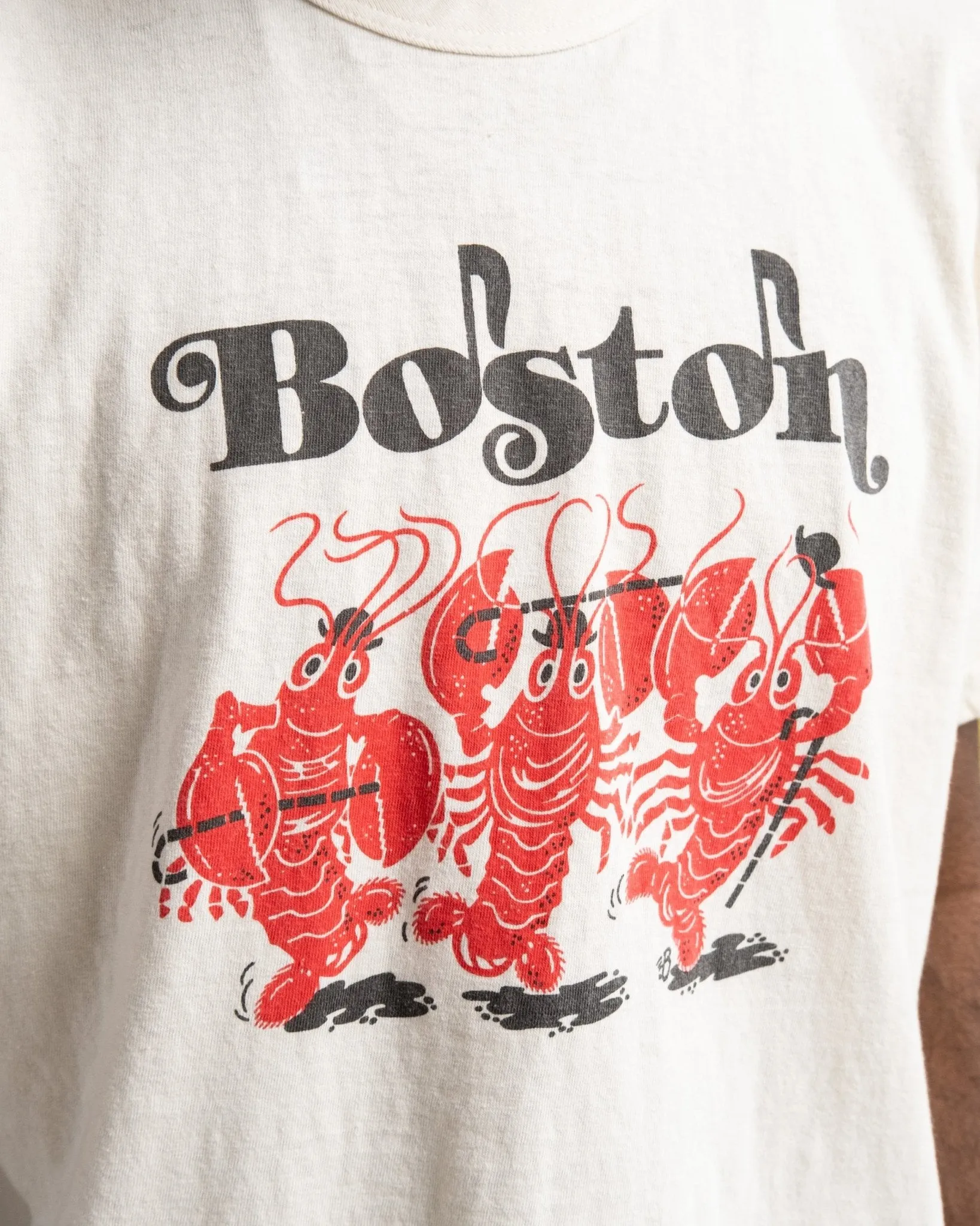 4064 Boston T-shirt Cream