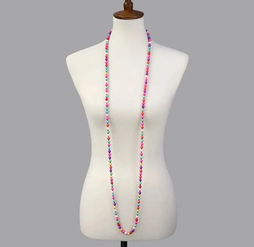 60” Long Fiesta necklace