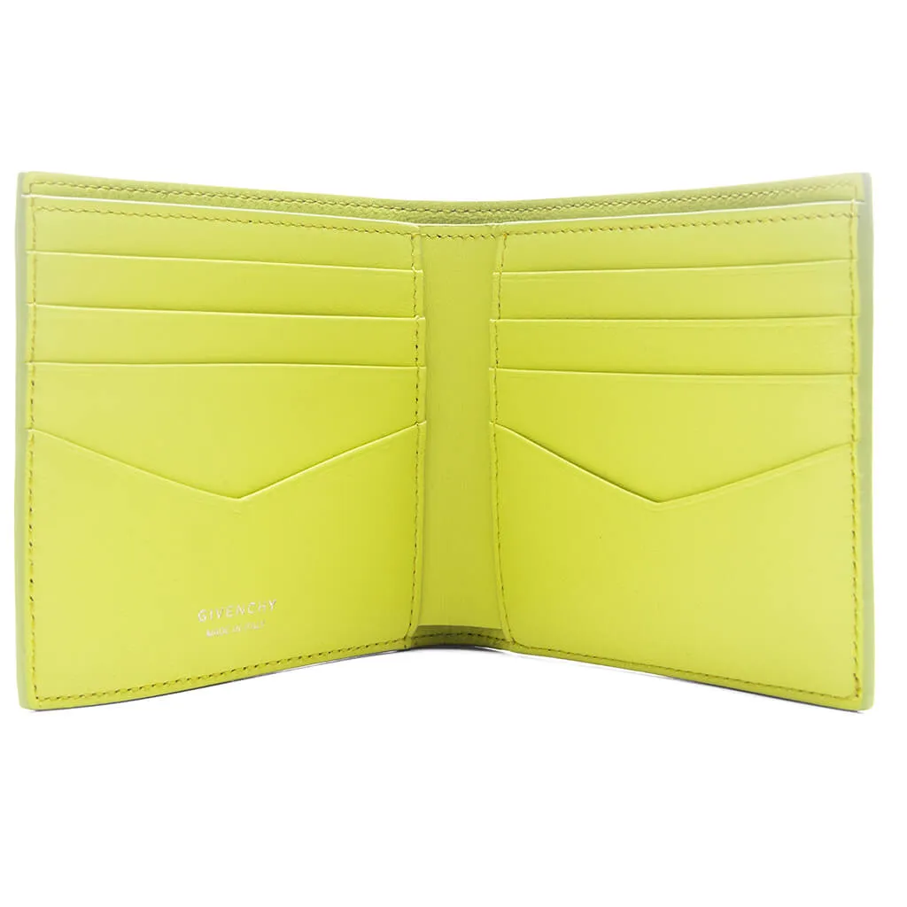 8CC Billfold Wallet - Black/Yellow