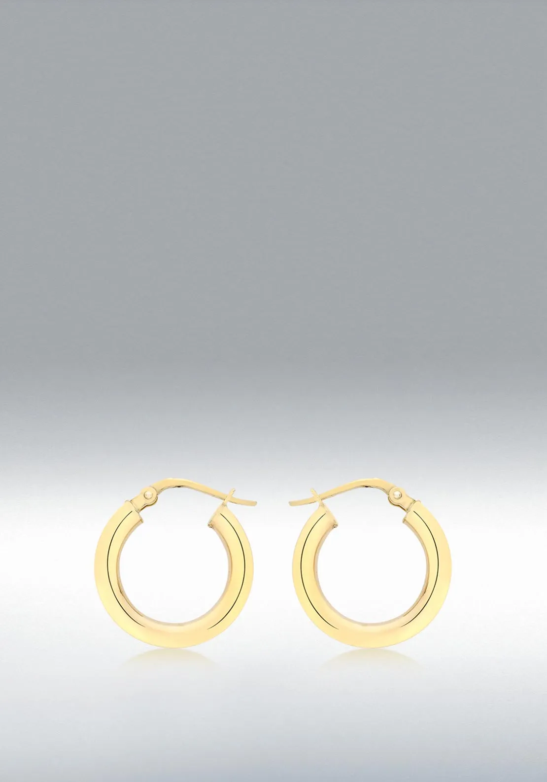 9 Carat Creole Hoops, Yellow Gold