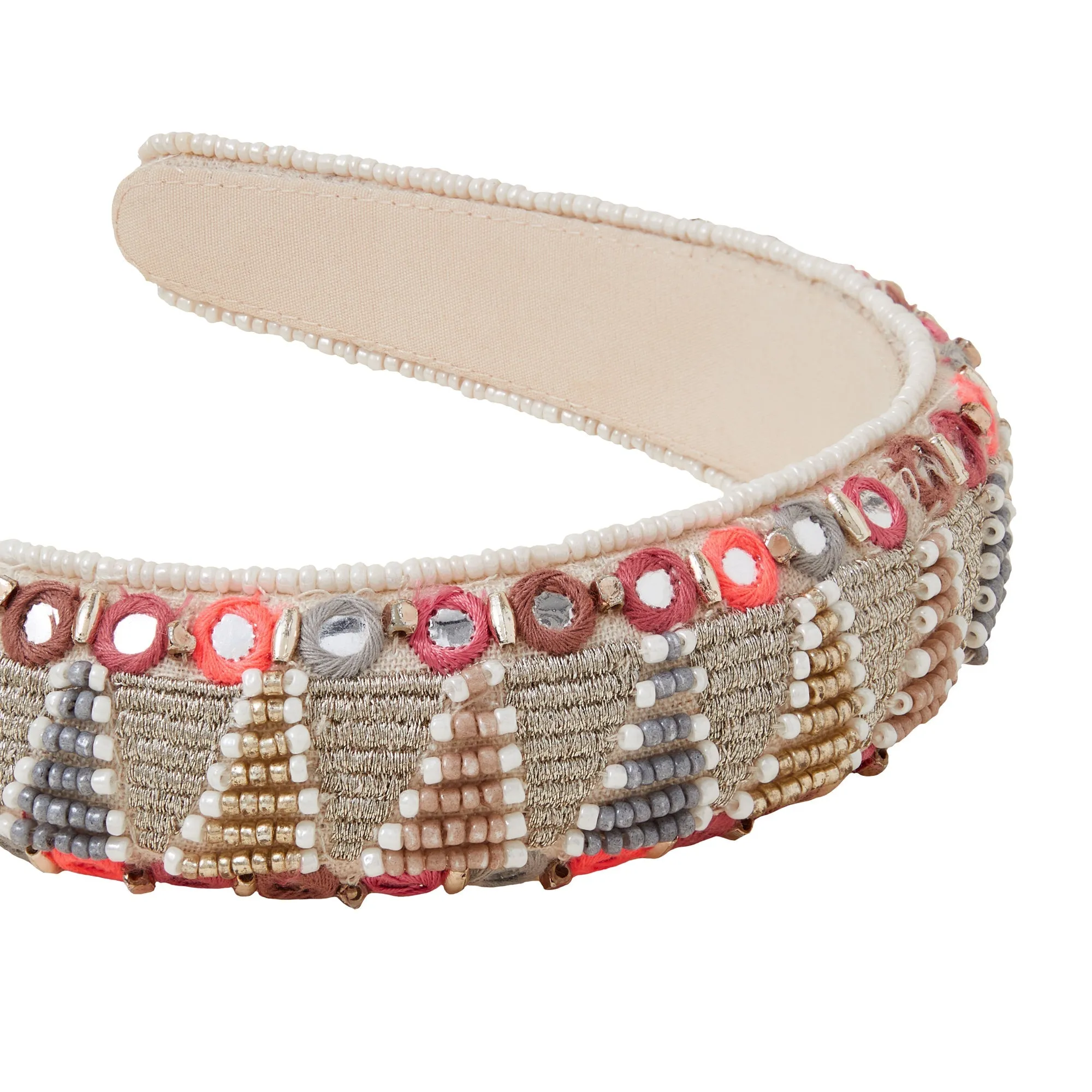 Accessorize London Women's Mirror Embellished Headband