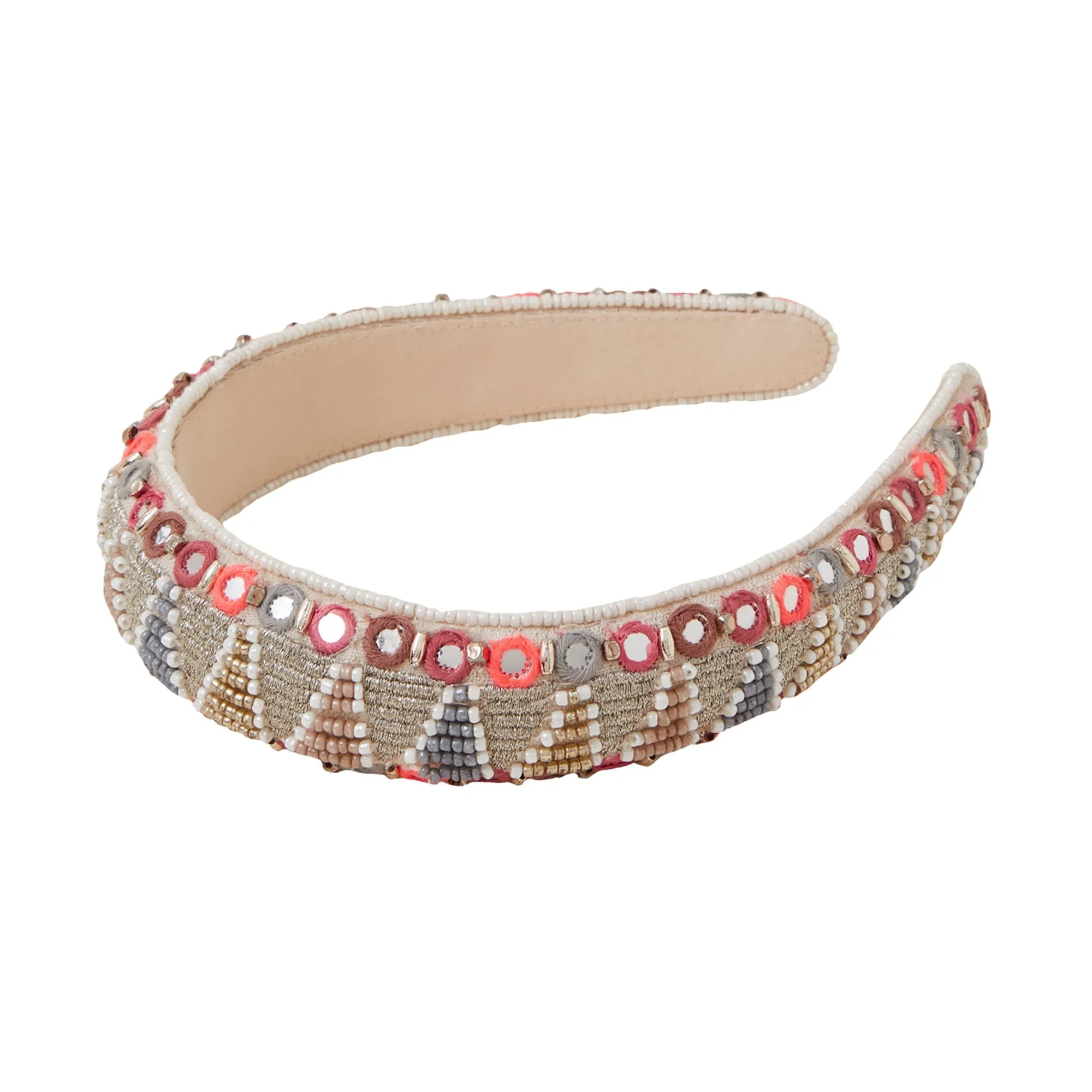 Accessorize London Women's Mirror Embellished Headband