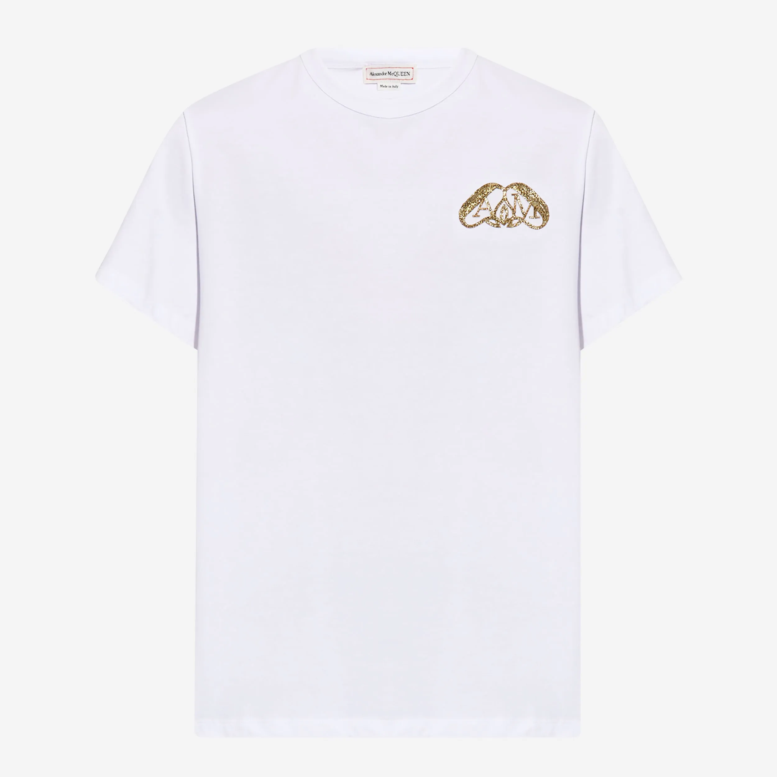 Alexander McQueen Half Seal Logo T-Shirt