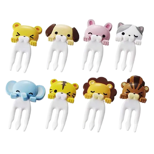 Animal Cuties Food Forks