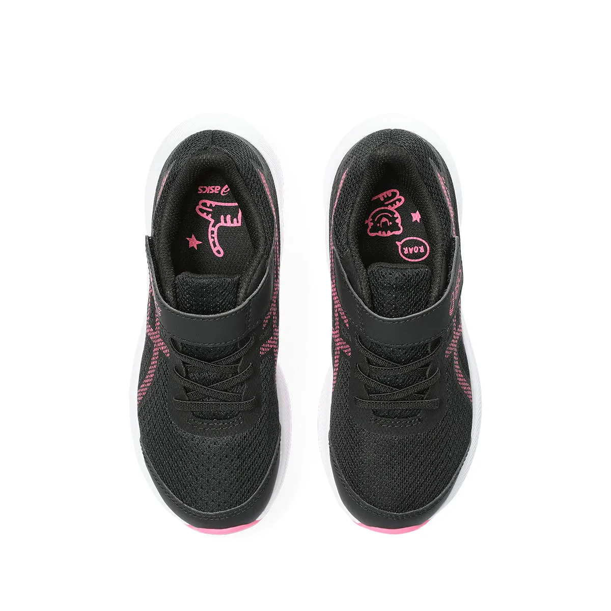 Asics Patriot 13 PS Kids Black Hot Pink   