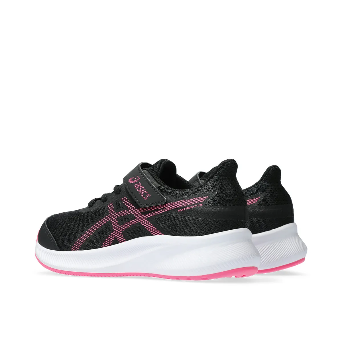 Asics Patriot 13 PS Kids Black Hot Pink   