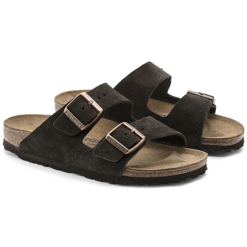 Birkenstock Women's Arizona Suede Leather (Mocha)