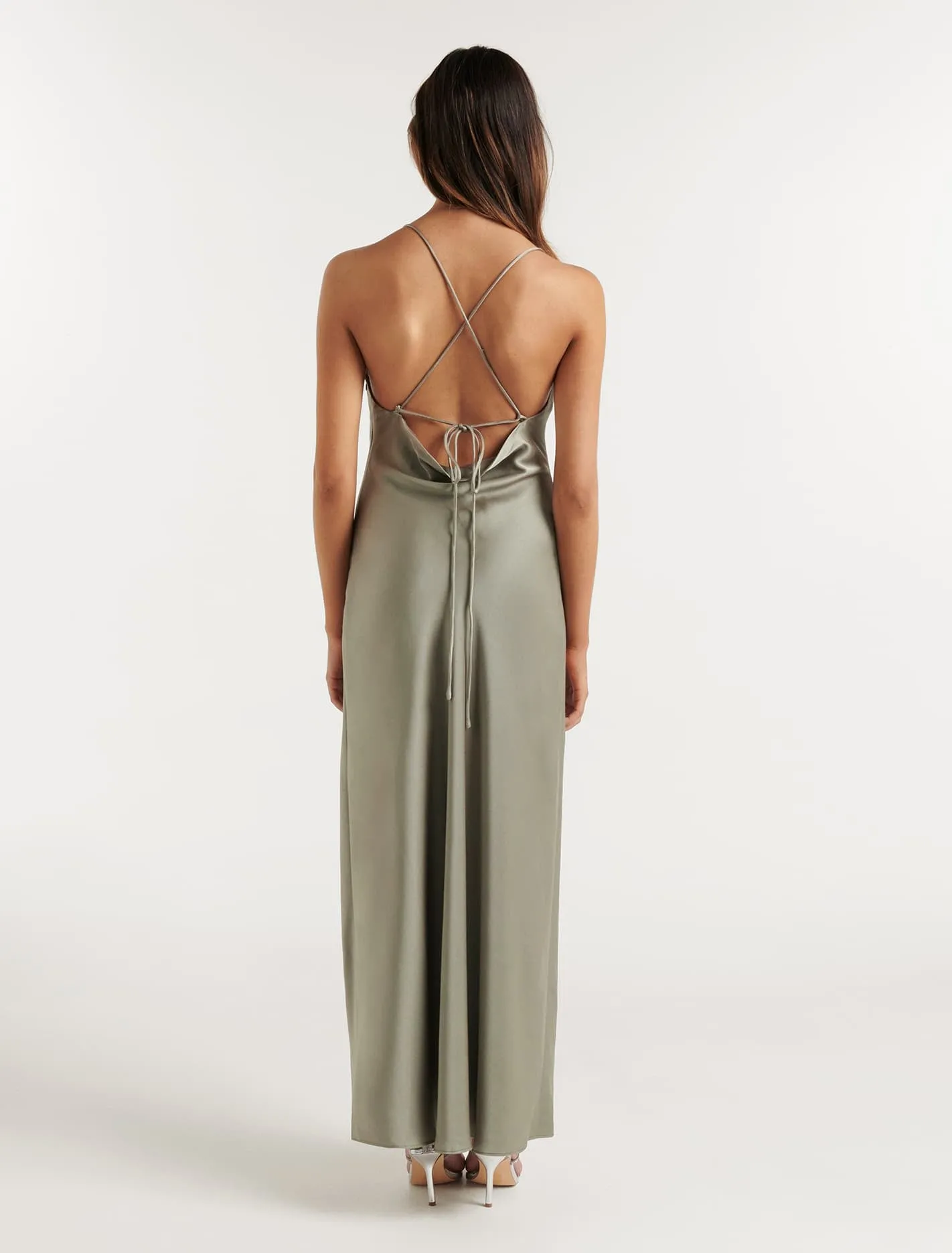 Blair Petite Back Detail Maxi Dress