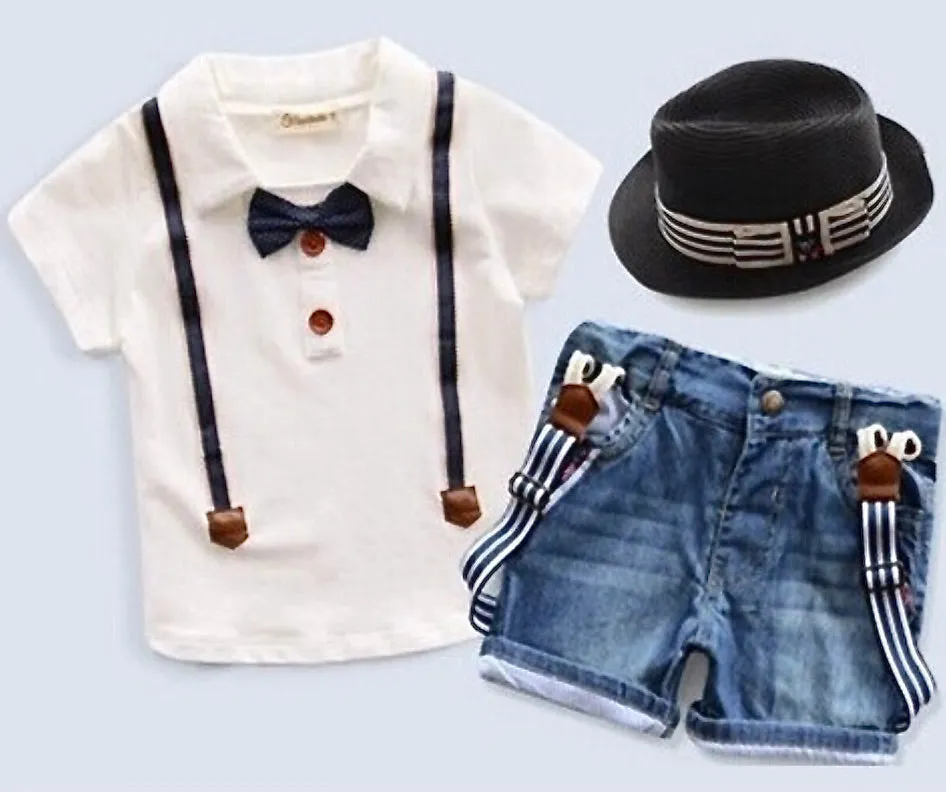 Boys Gentlemen Bowtie 2 Pcs Set - ONLY 5 LEFT !!!