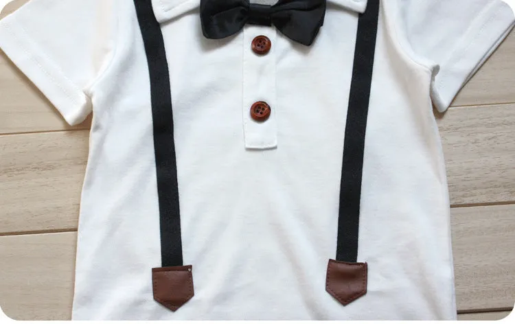 Boys Gentlemen Bowtie 2 Pcs Set - ONLY 5 LEFT !!!