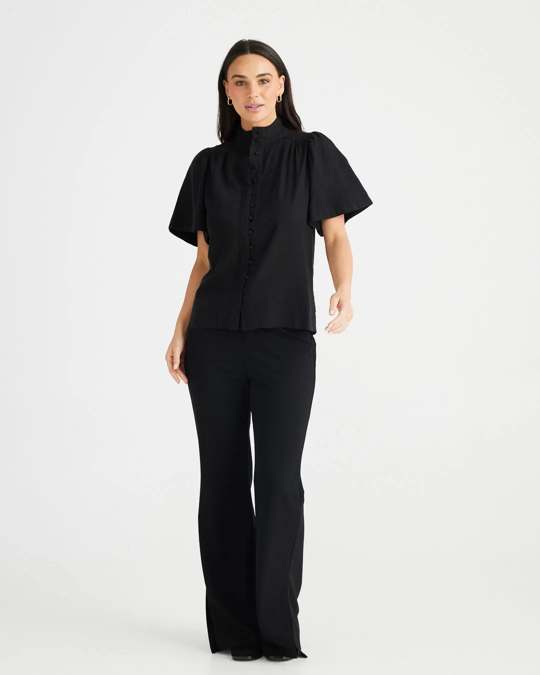 Brave & True Penelope Top Black