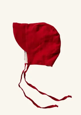 Cap Bonnet - Red