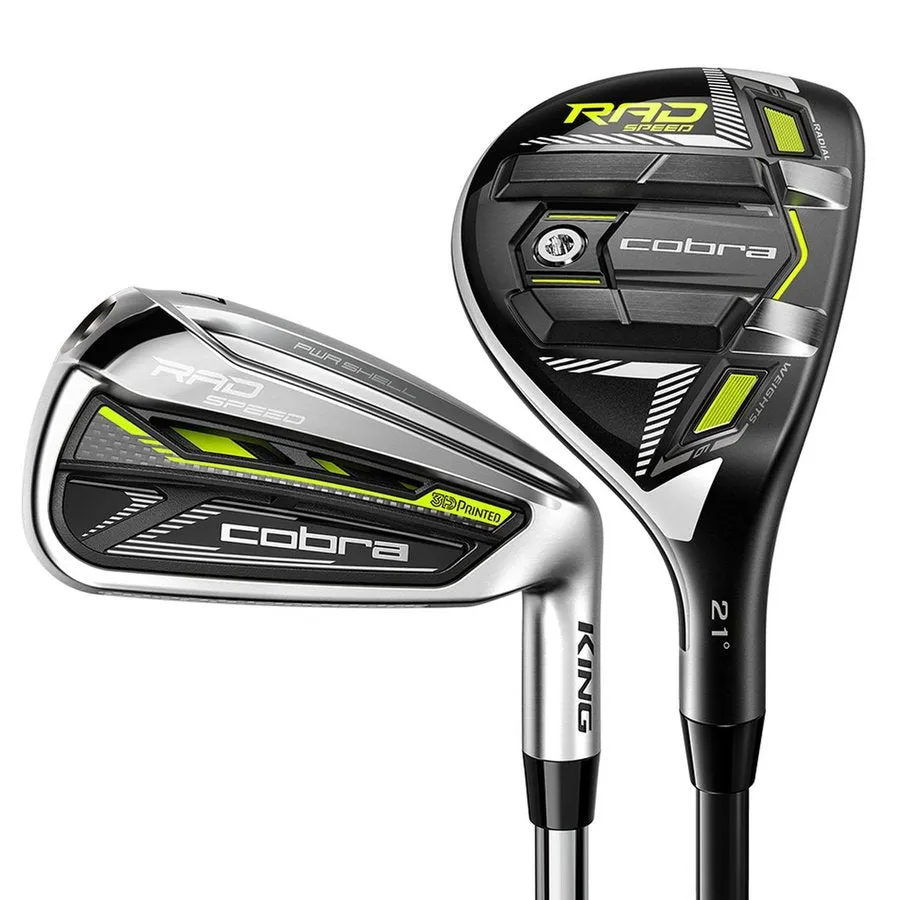 Cobra RADSpeed 5H 6-PW GW Combo Set Steel Shaft