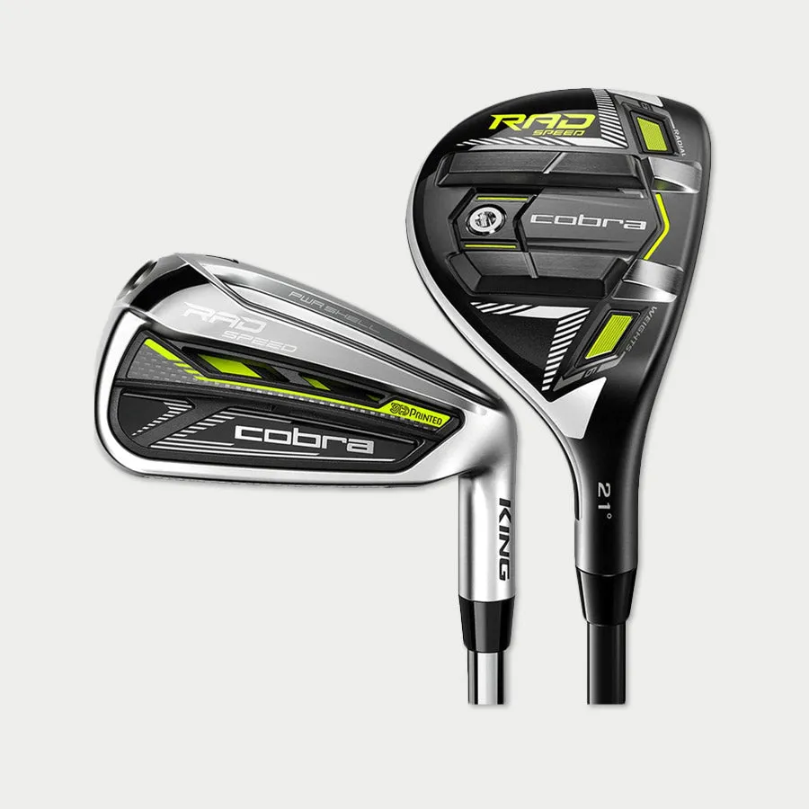 Cobra RADSpeed 5H 6-PW GW Combo Set Steel Shaft