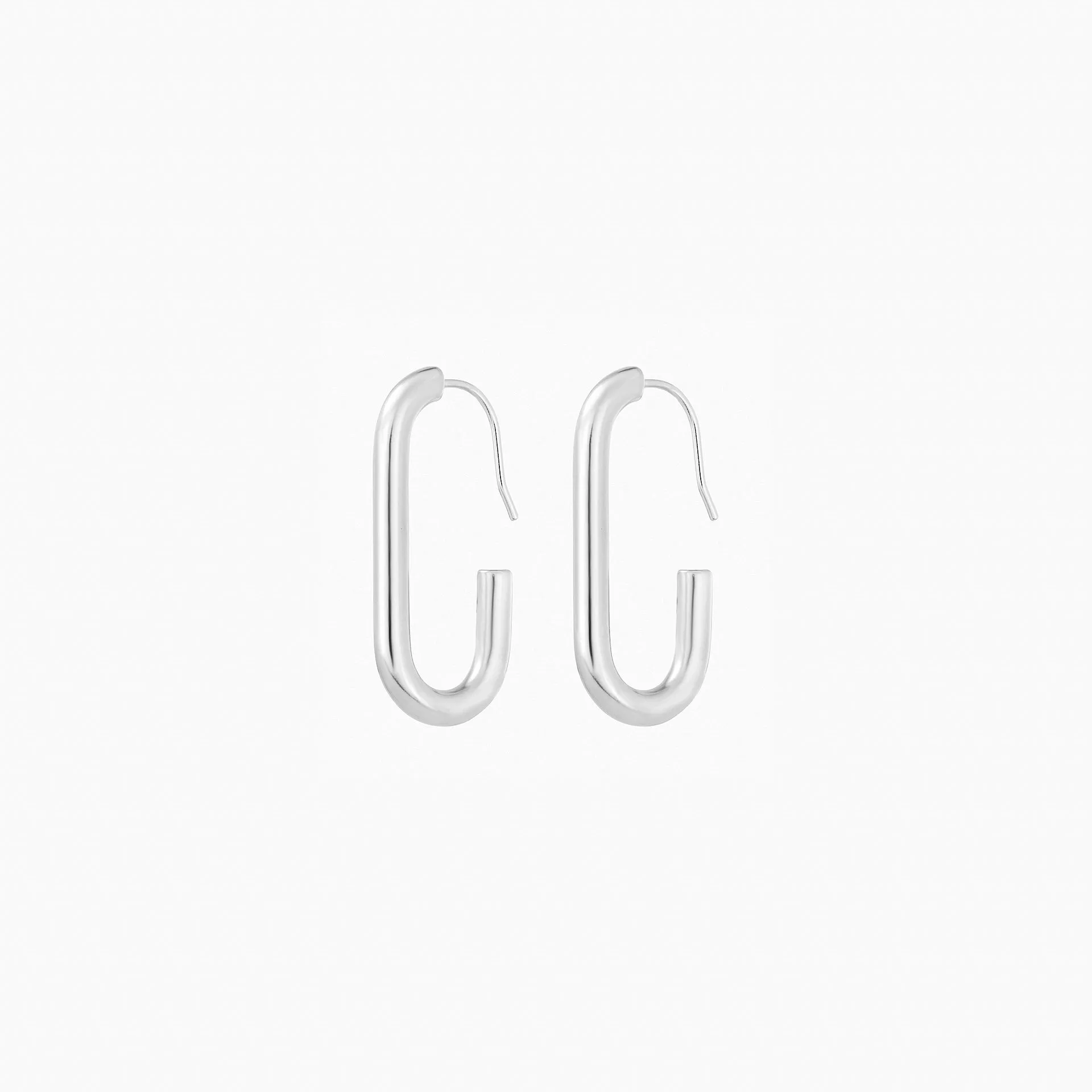 Cora Linear Hoop Earrings