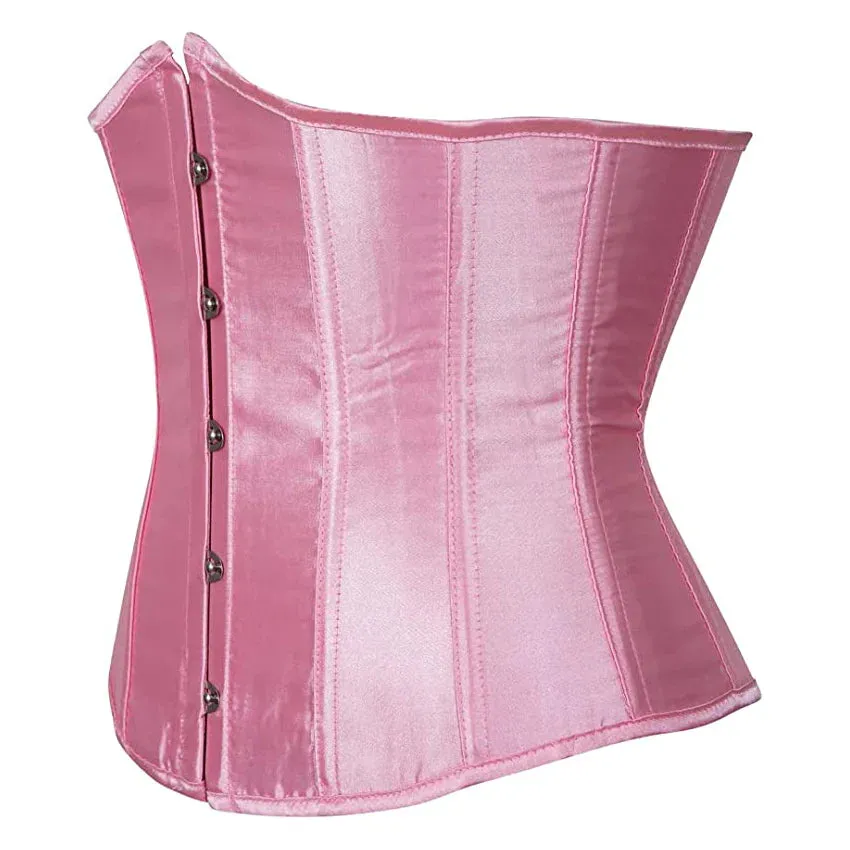 Corset Drag Satin (Pink)