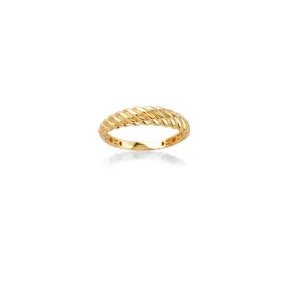 Croissant Ring | 10k Yellow Gold