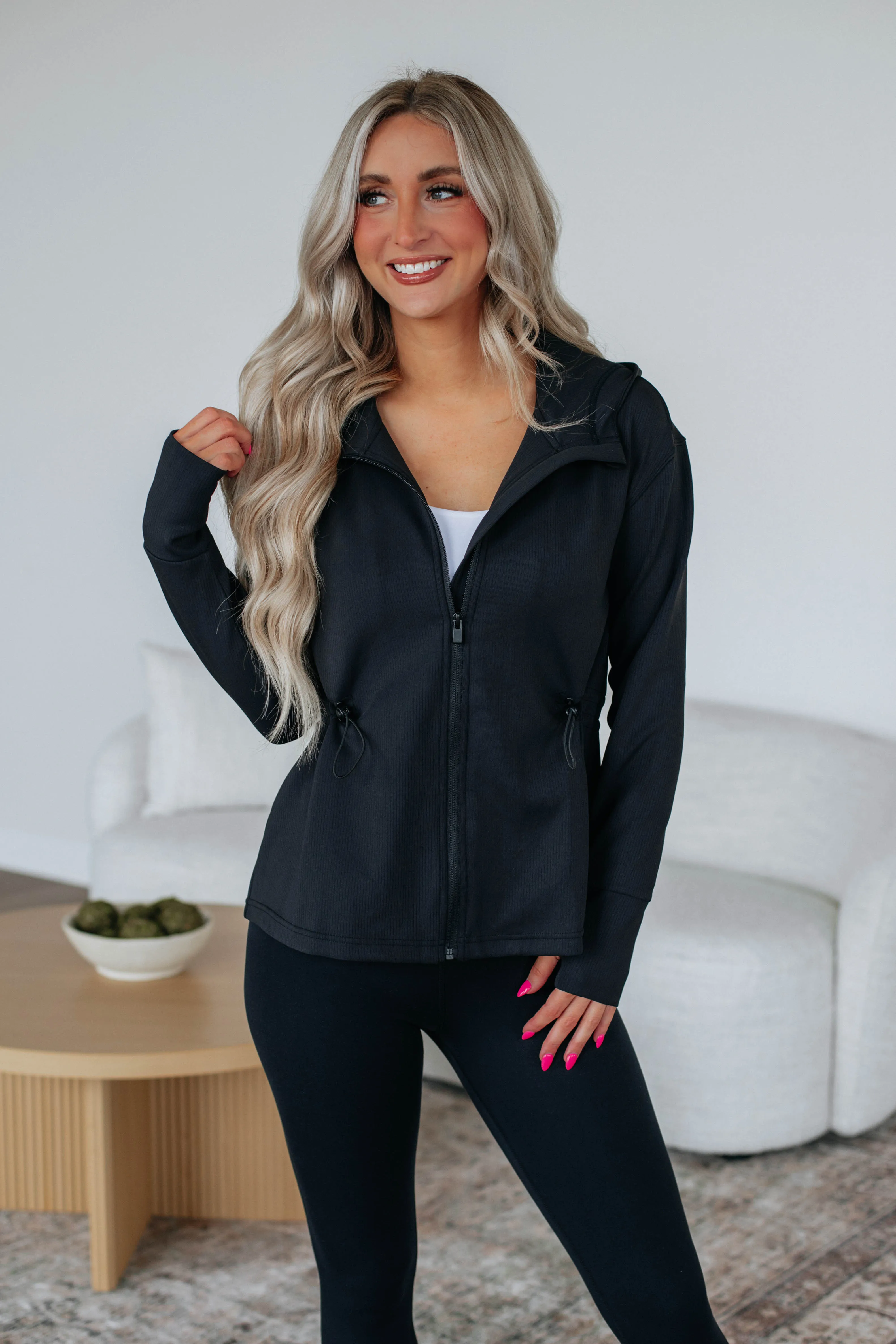 Cute & Casual Jacket - Black