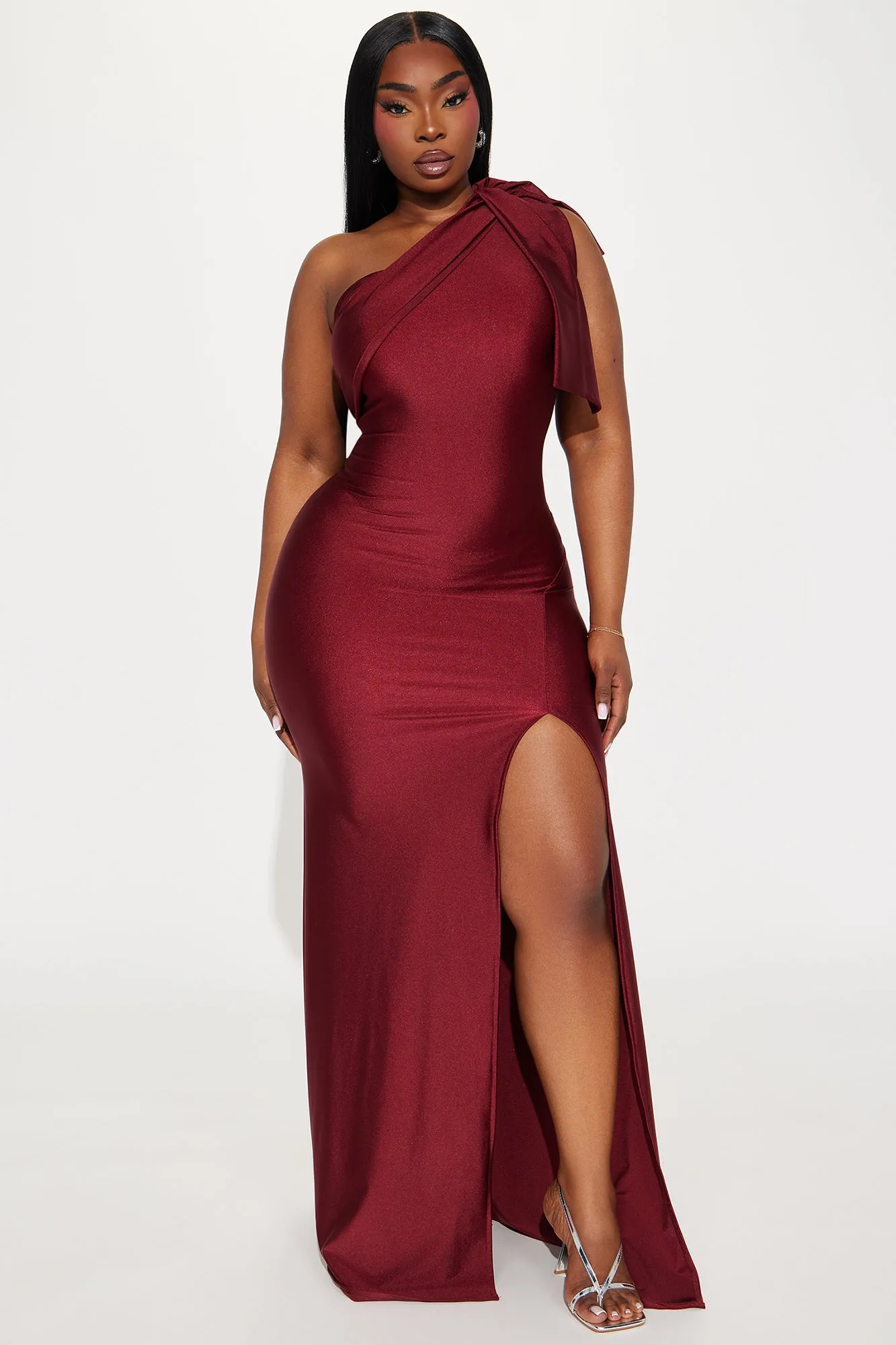 Gabriette Maxi Dress - Burgundy