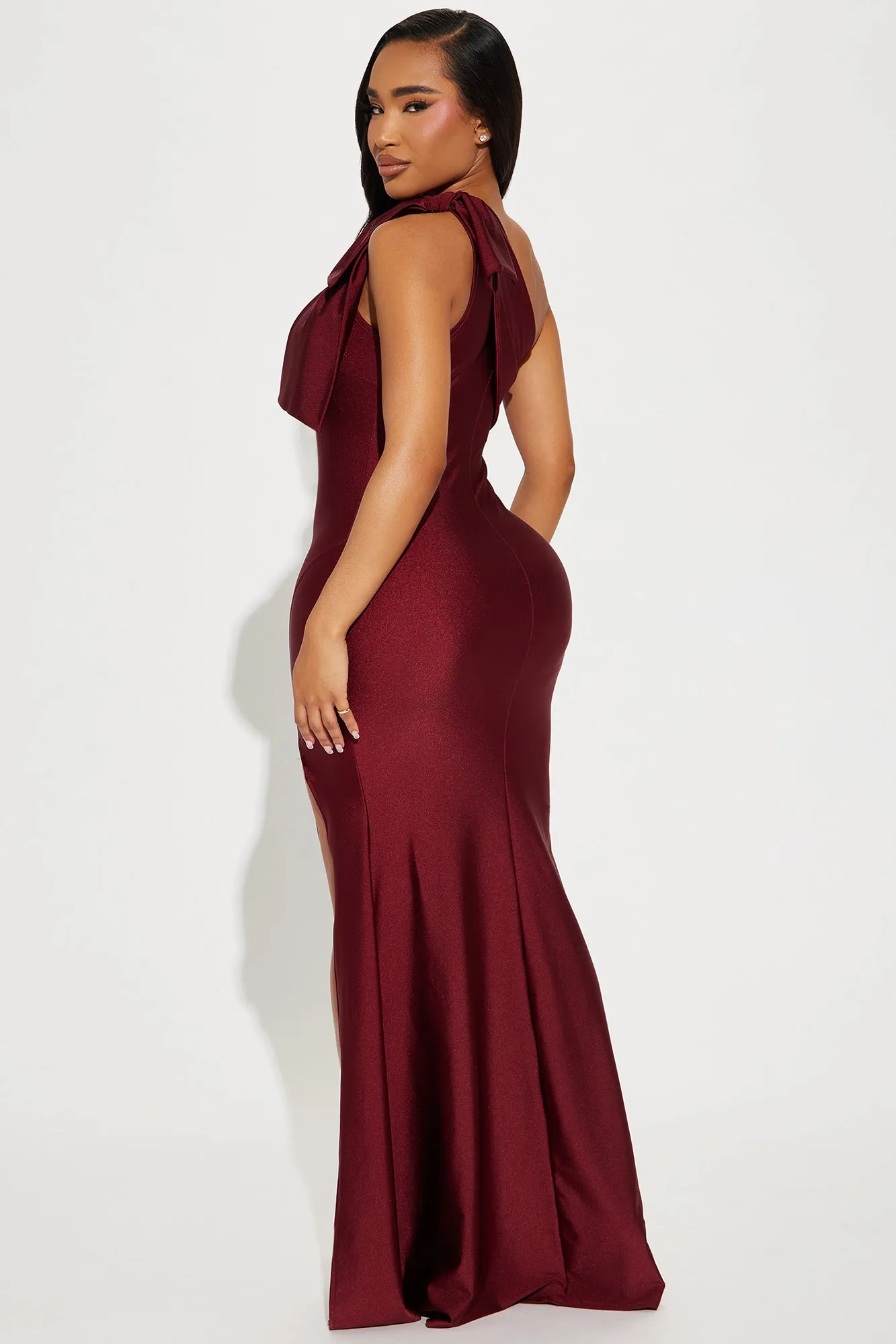 Gabriette Maxi Dress - Burgundy