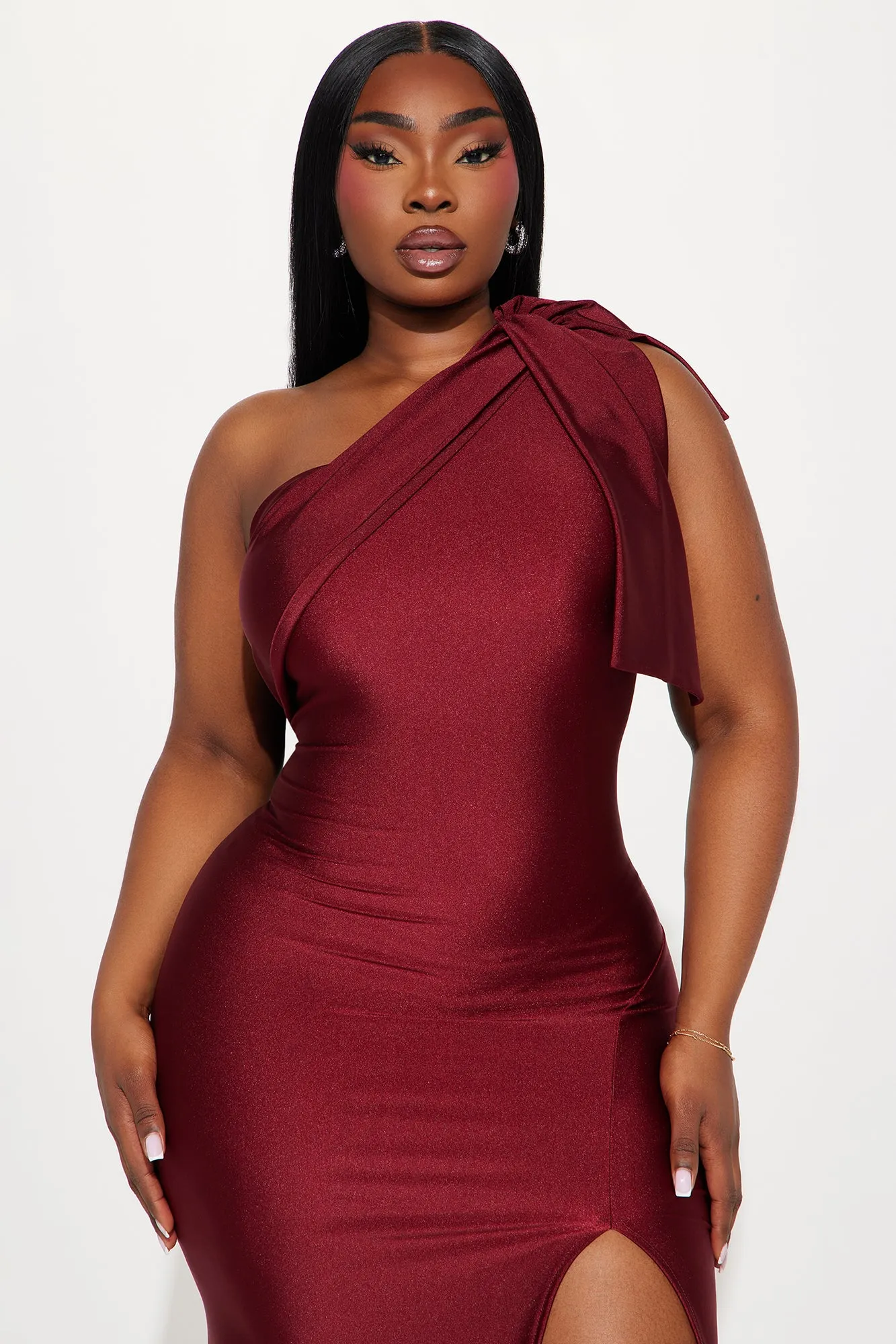 Gabriette Maxi Dress - Burgundy