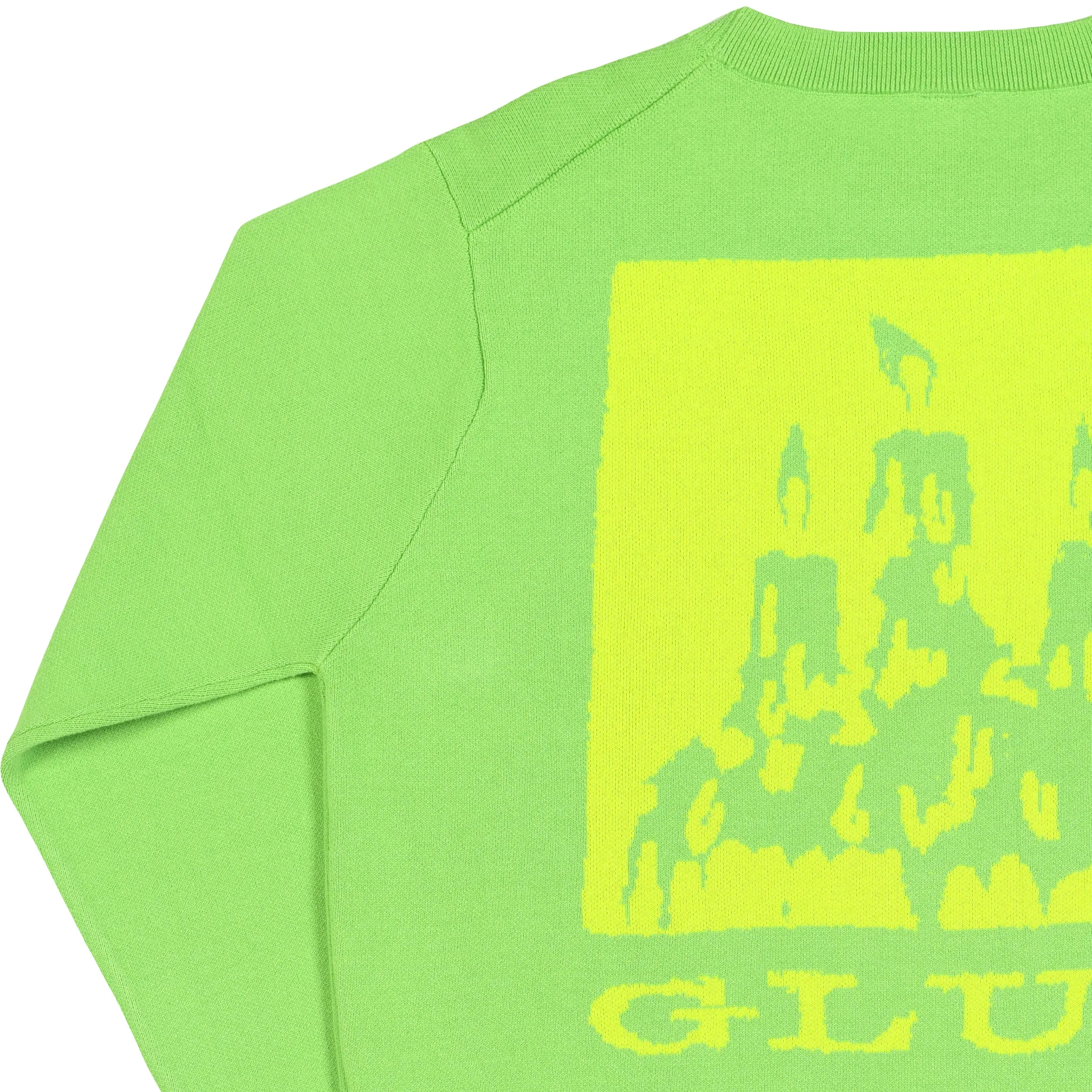 Glue Skateboards Wick Knit Sweater Green