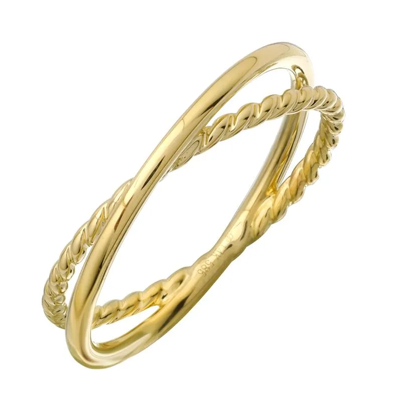 Gold Cross Ring