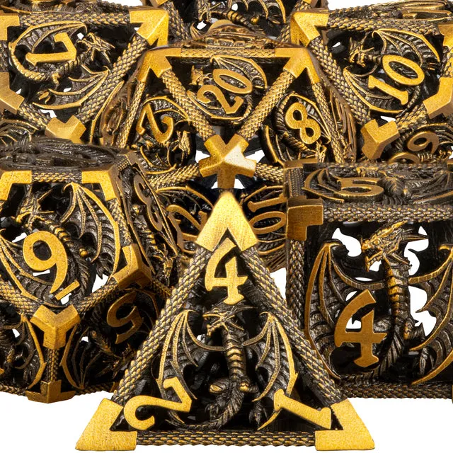 Hollow Dragon Polyhedral Dice