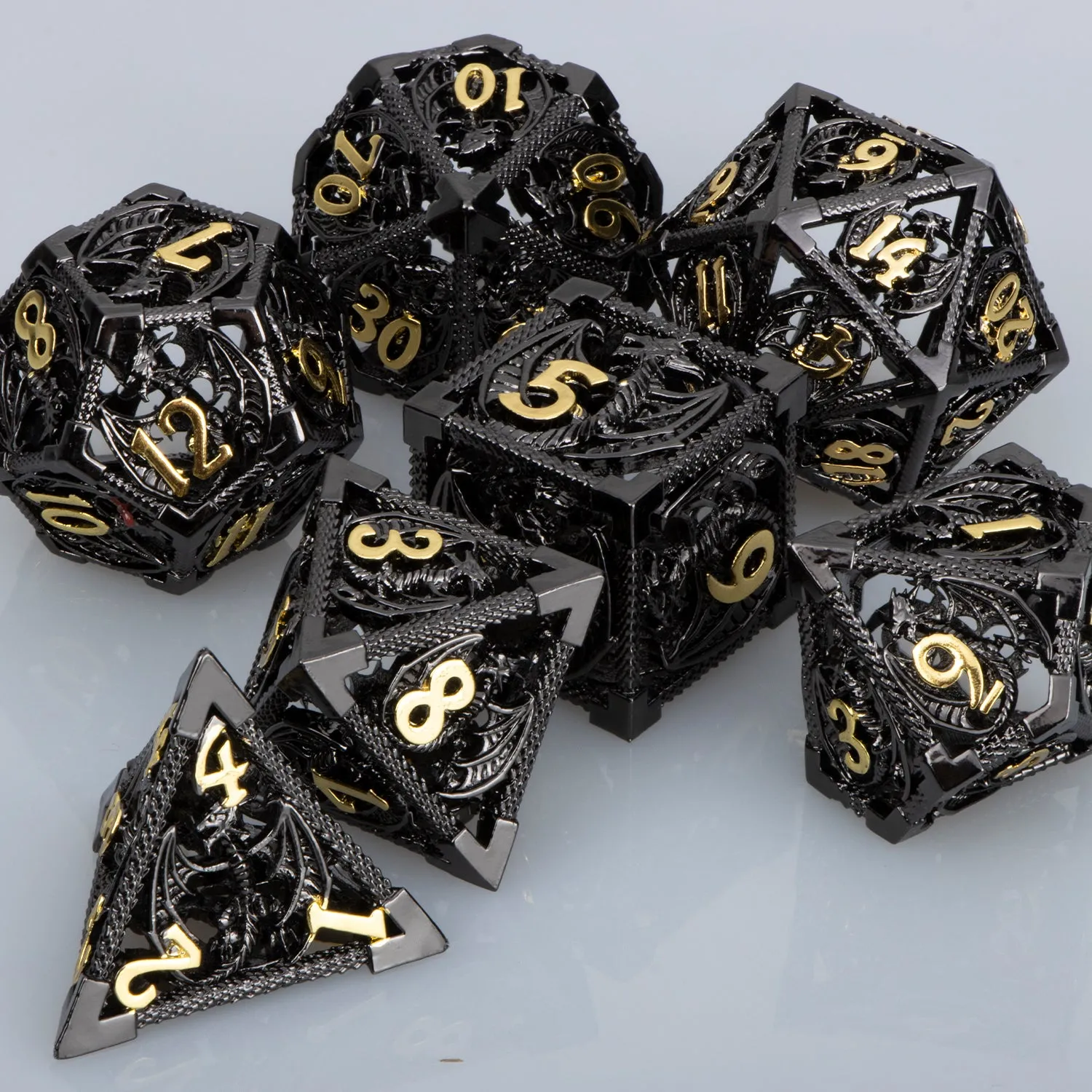 Hollow Dragon Polyhedral Dice