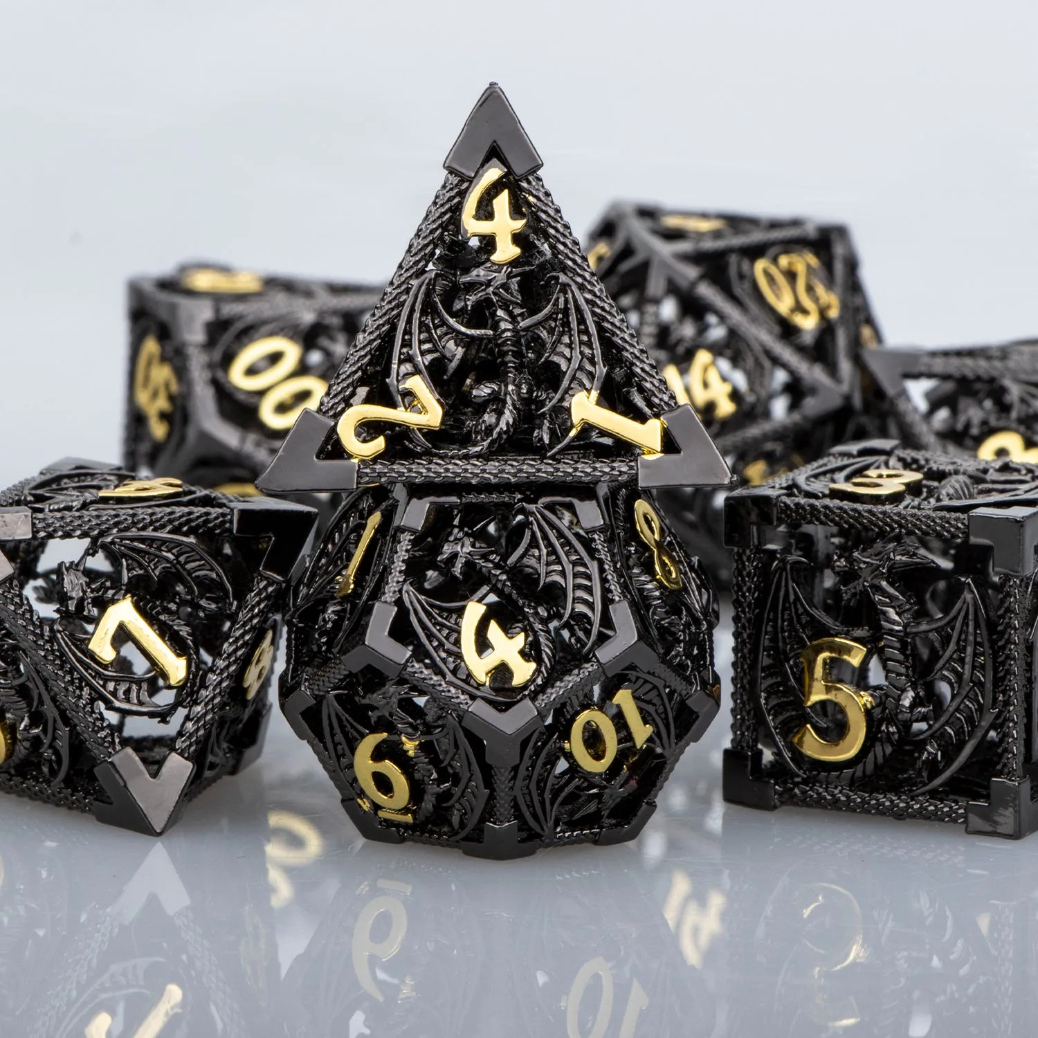 Hollow Dragon Polyhedral Dice