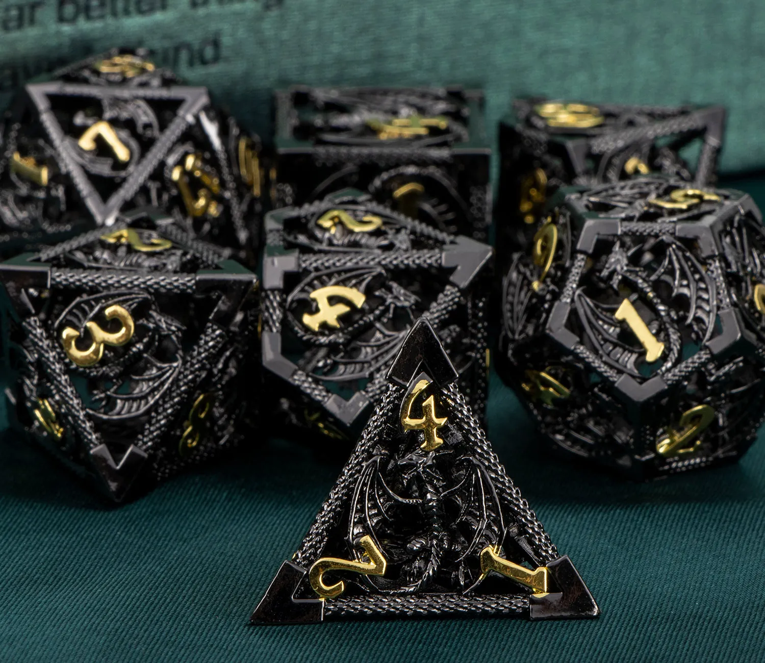 Hollow Dragon Polyhedral Dice