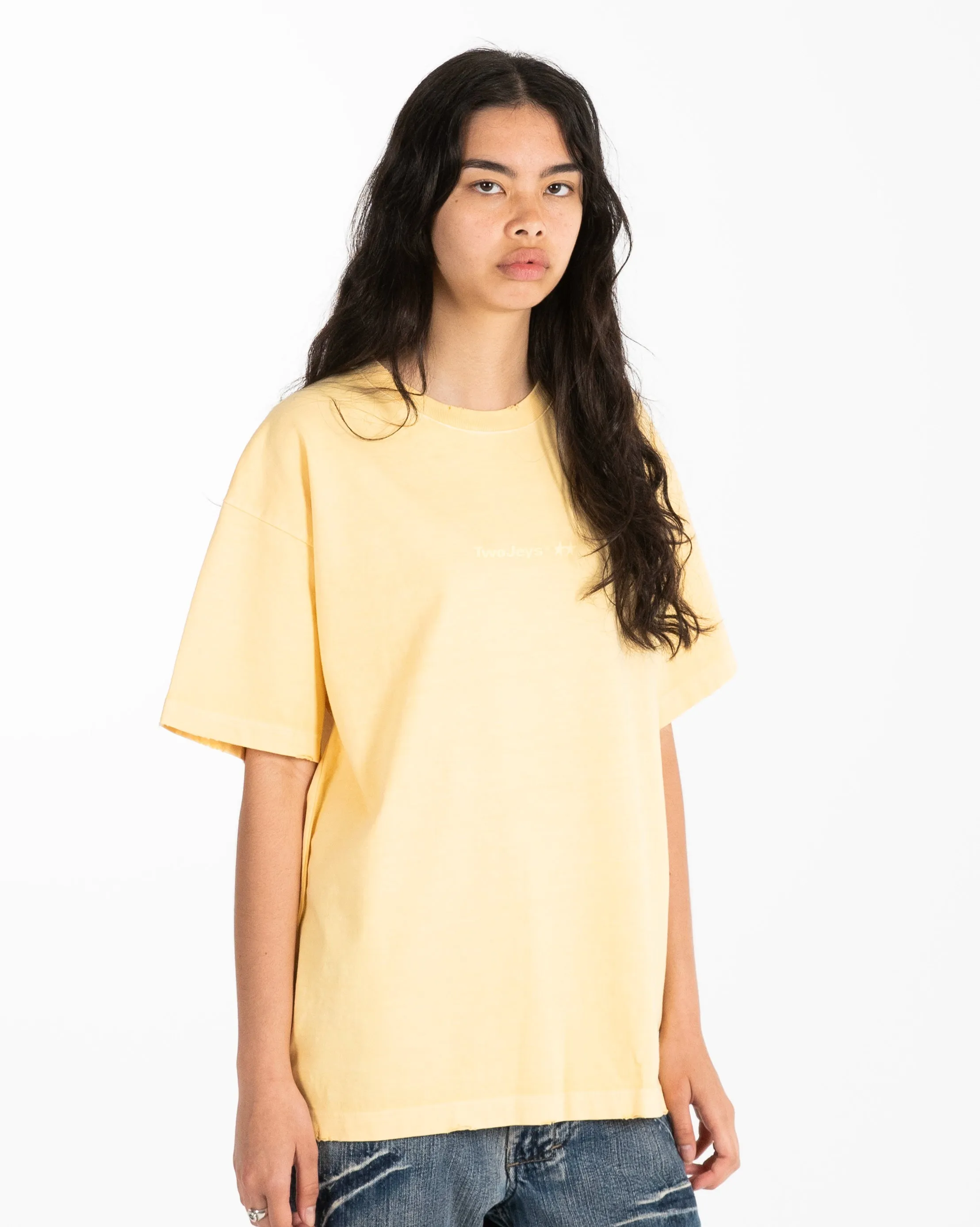 Icon Washed Yellow T-Shirt