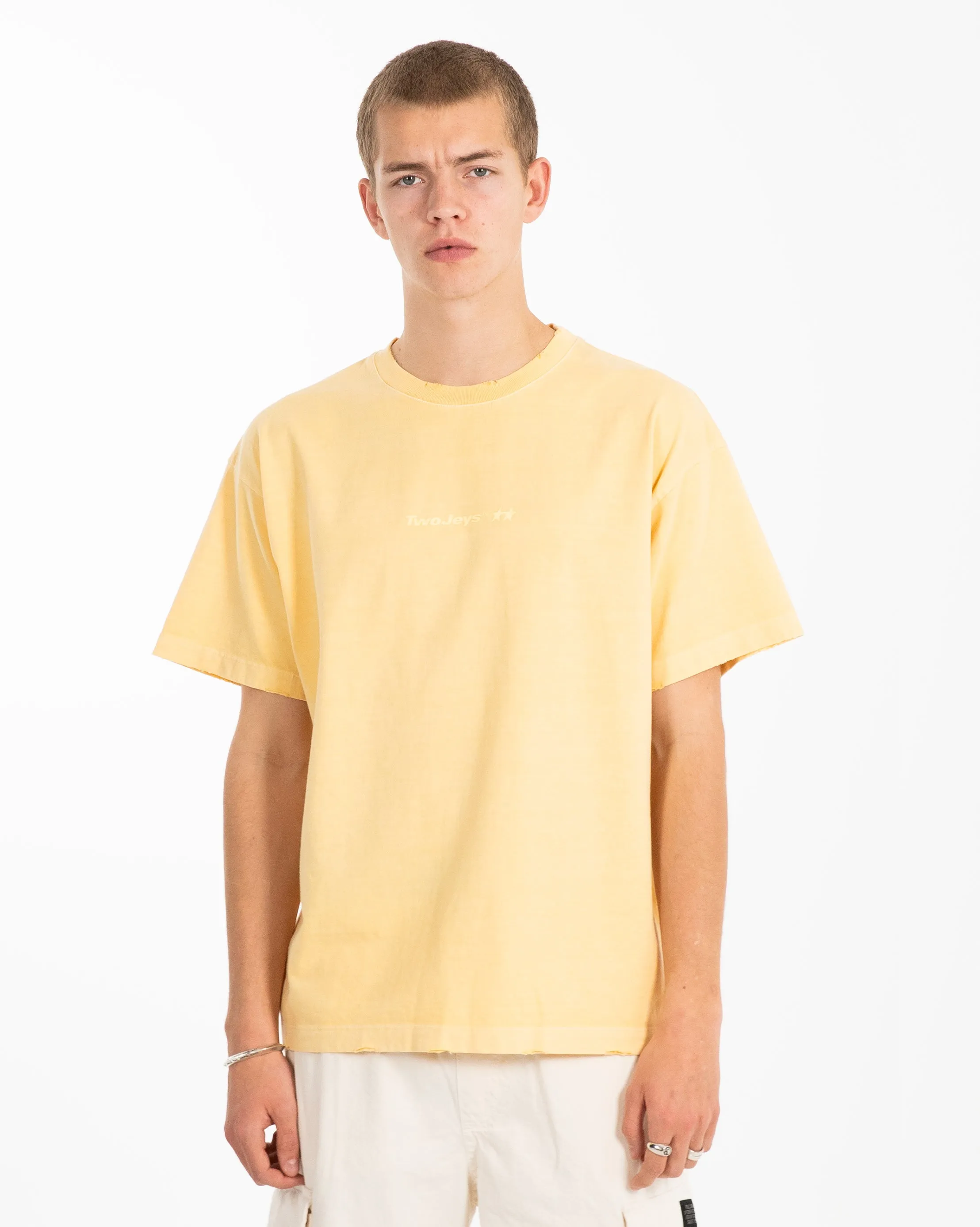 Icon Washed Yellow T-Shirt