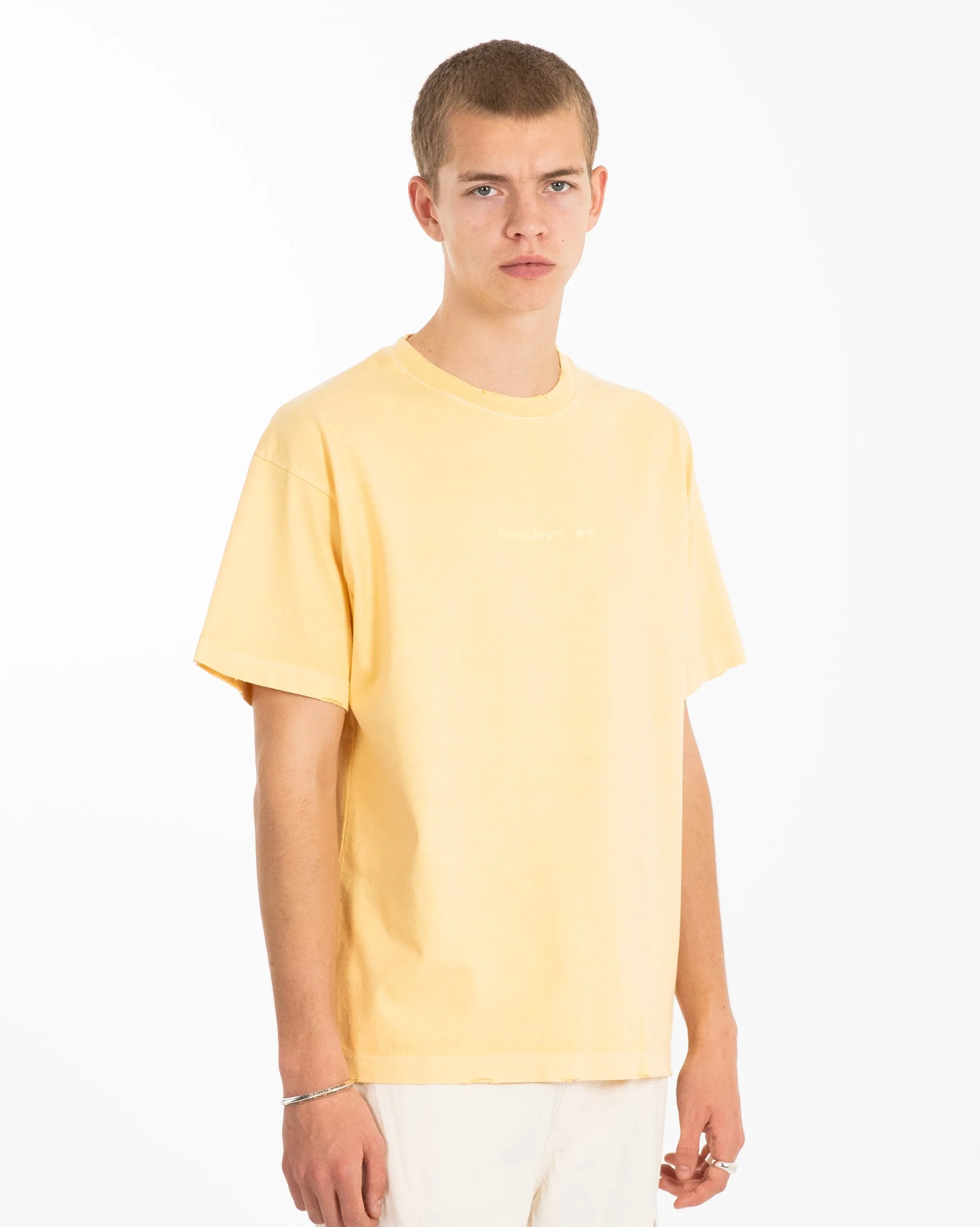 Icon Washed Yellow T-Shirt