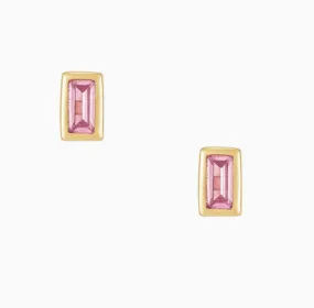 Imogene Studs in Peony