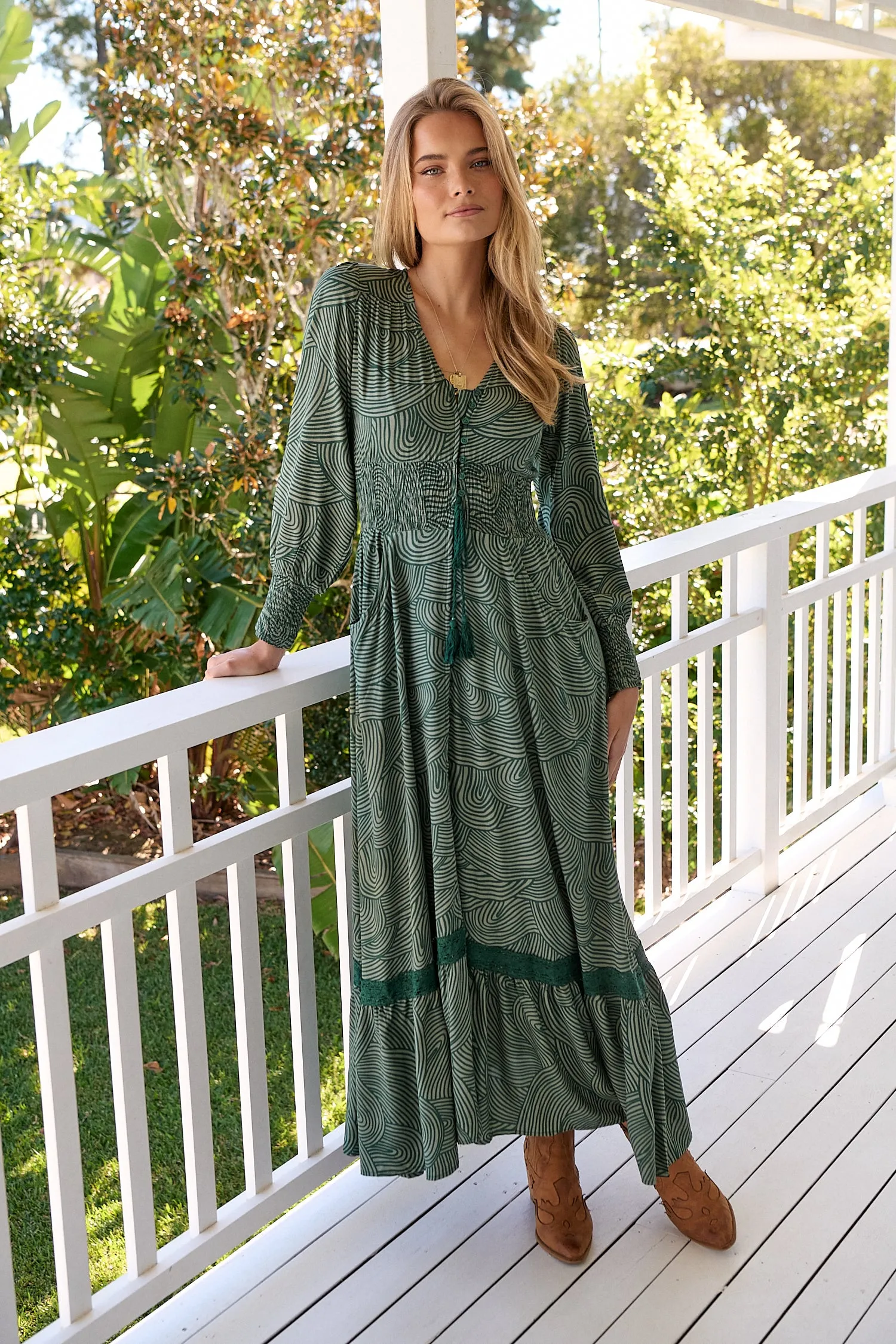 Jaase Sabrina Maxi Dress - Ishana Collection