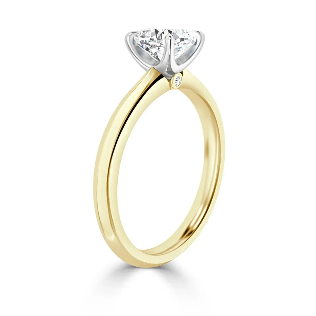 Jessica - 18ct Yellow Gold - Cushion