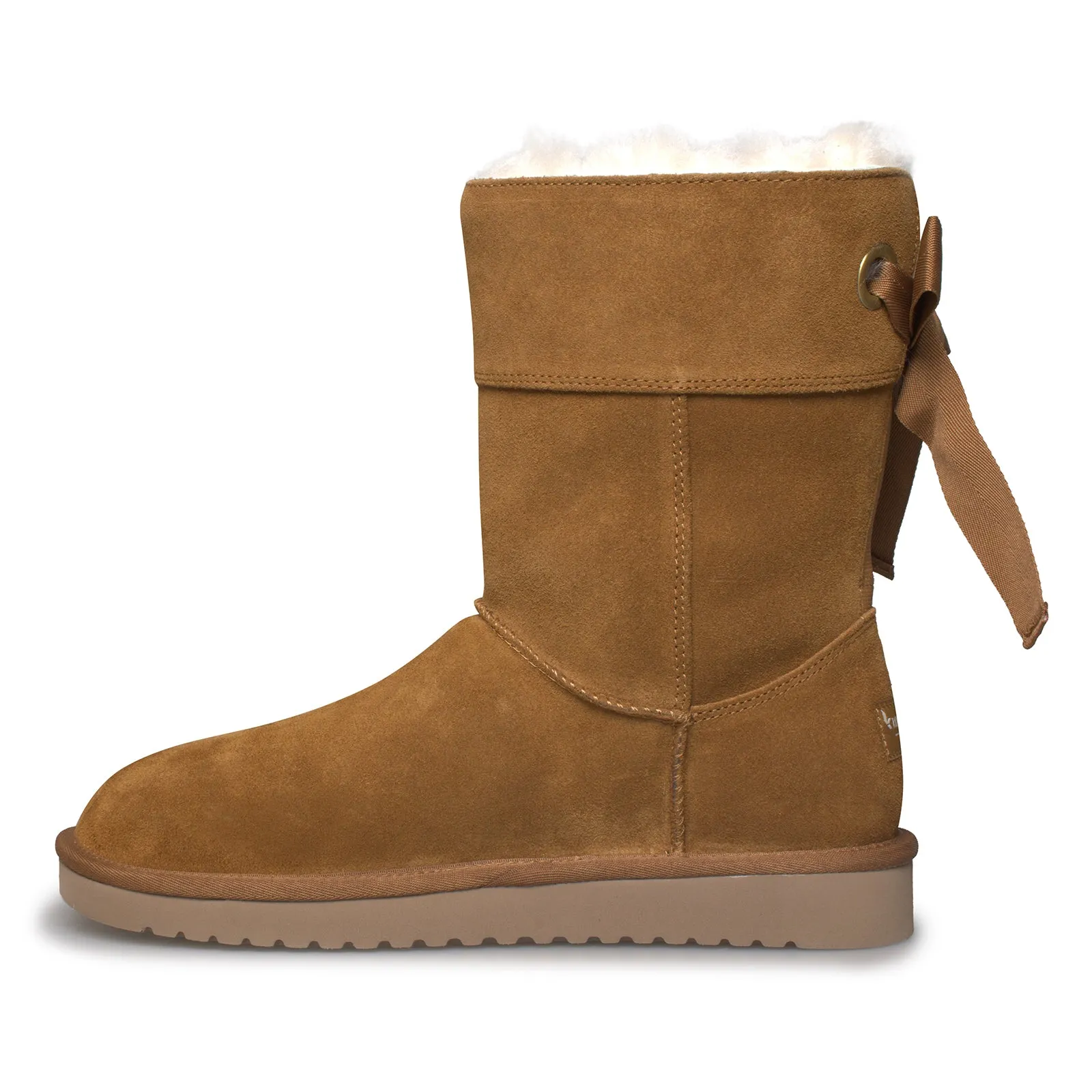 Koolaburra By UGG Andrah Short Chestnut Boots - Women's