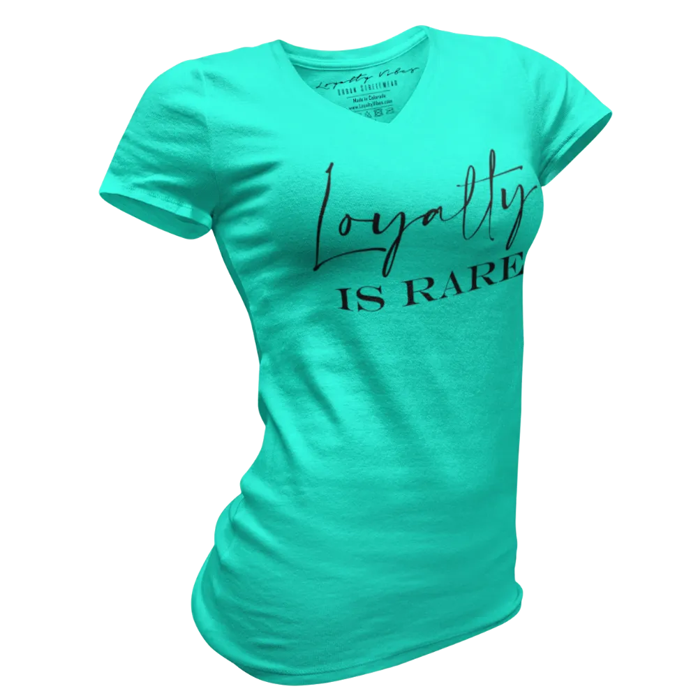 Loyalty Is Rare V-Neck Tee