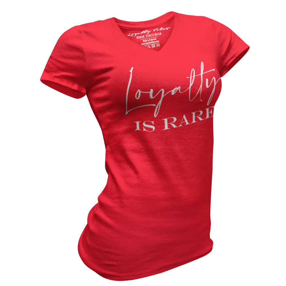 Loyalty Is Rare V-Neck Tee