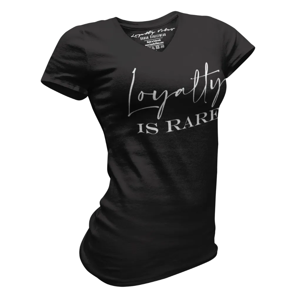 Loyalty Is Rare V-Neck Tee