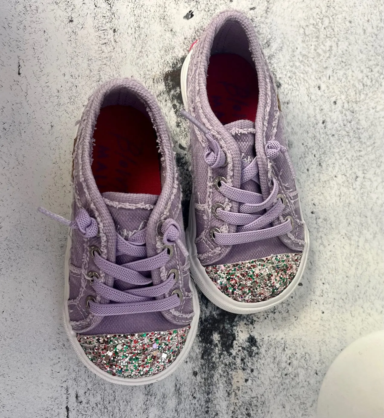 Mack Lavander Glitter Sneaker