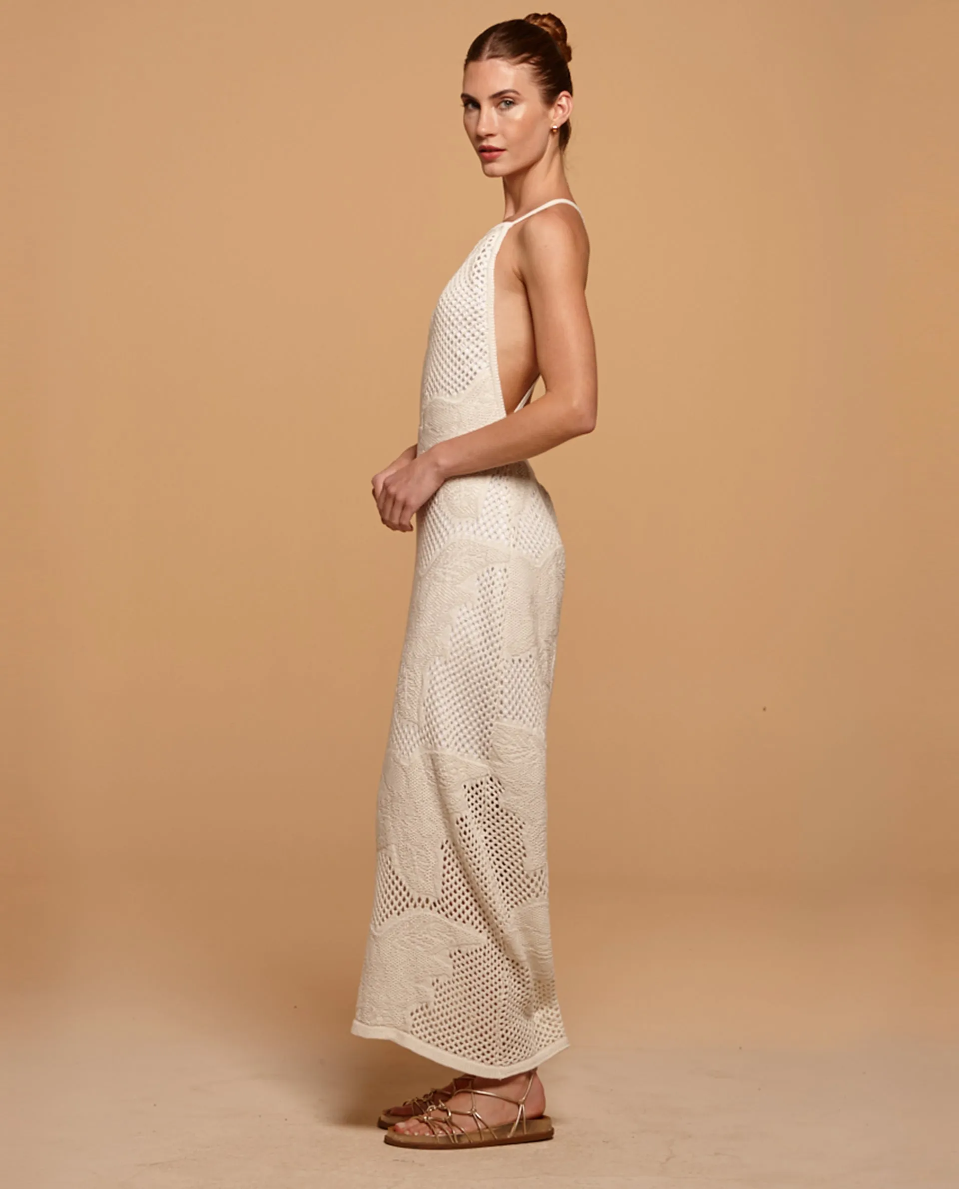 Magnolia Long Dress White