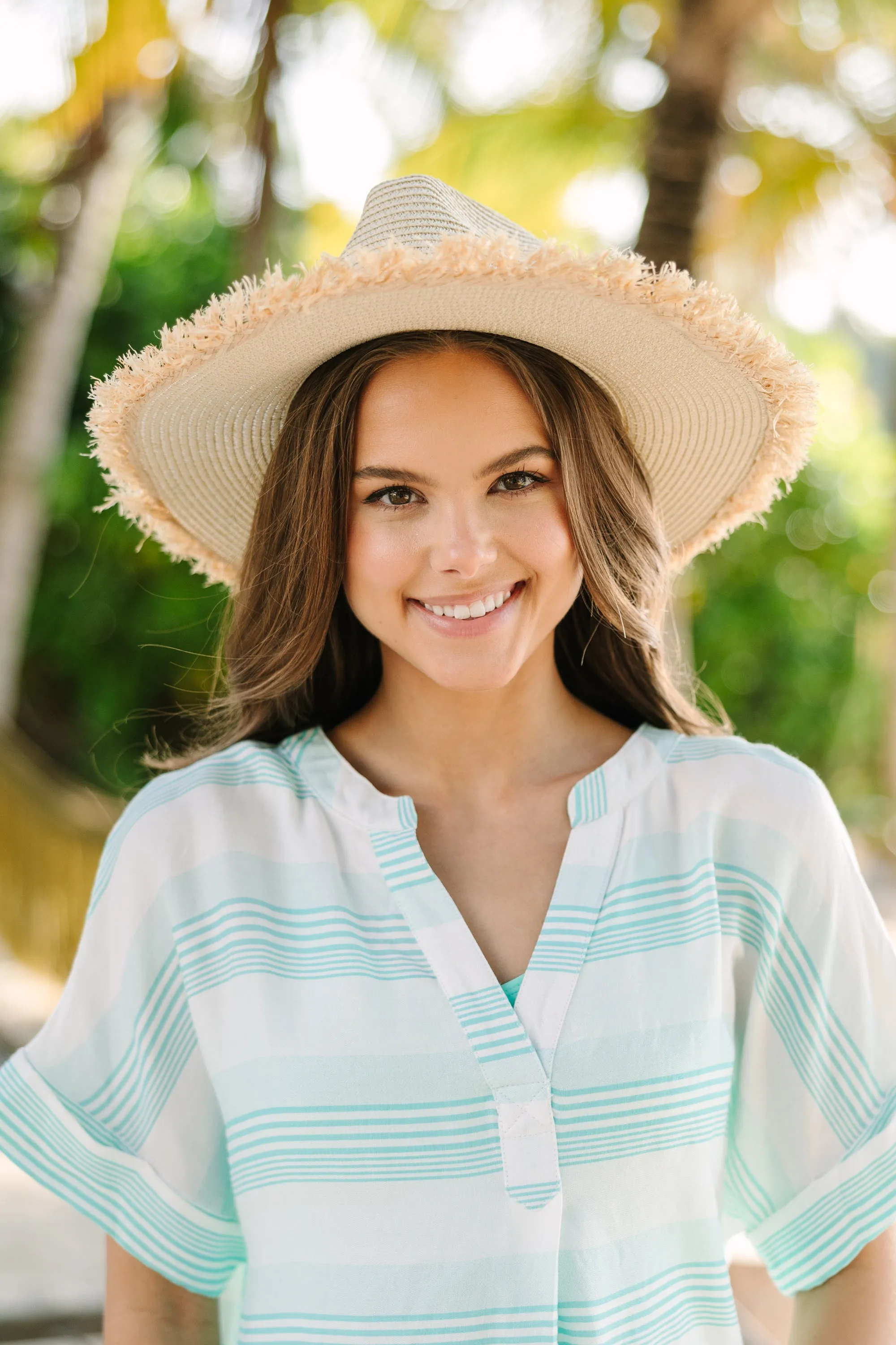 Make Your Day Ivory Straw Hat