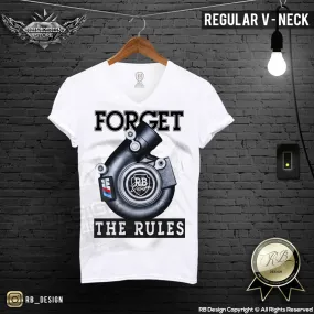 Men's Turbocharger T-shirt M Power Forget The Rules Tank Top MD632 B