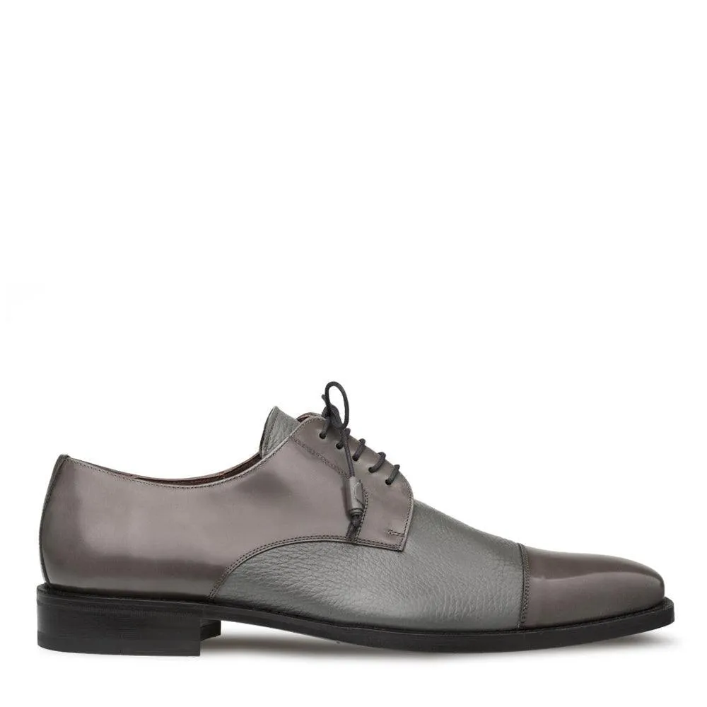 Mezlan Soka Grey Cap Toe Shoes