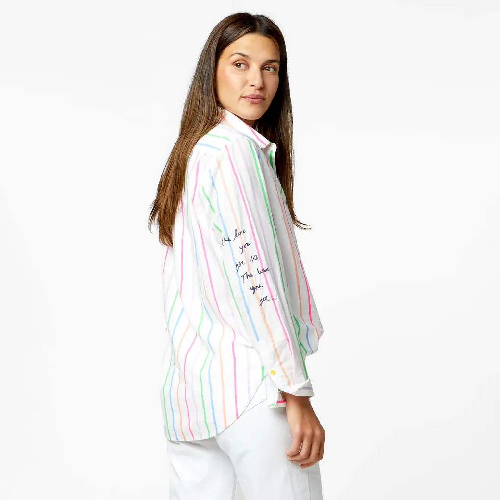 MIA MULTI STRIPE SHIRT - KERRI ROSENTHAL