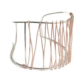 Mixed Metal Cuff