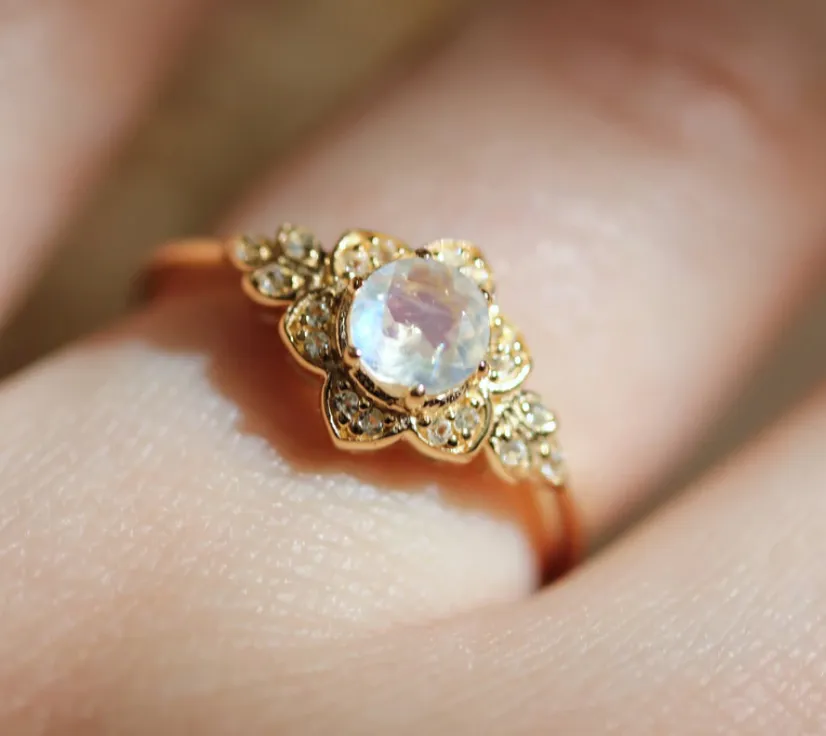 Moonflower Ring